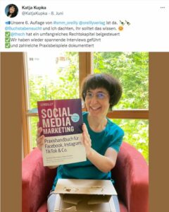 Kupka-Tweet zur Vorstellung ihres Buches